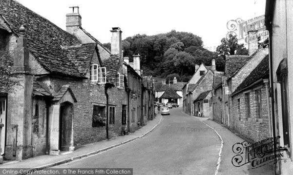 Photo of Castle Combe, The Village Street c.1955