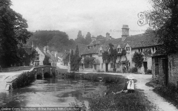 Photo of Castle Combe, Village 1904