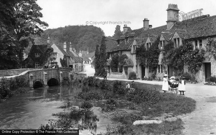 Photo of Castle Combe, Village Stream 1907