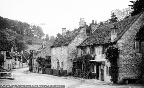 Photo of Castle Combe, Village Street c.1955