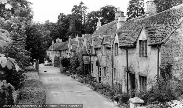 Photo of Castle Combe, West Street Cottages c.1955