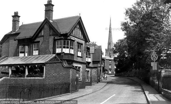 Photo of Castle Donington, Market Street c.1955