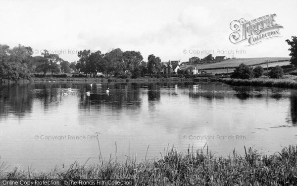 Photo of Castle Douglas, Carlingwark Loch c.1955