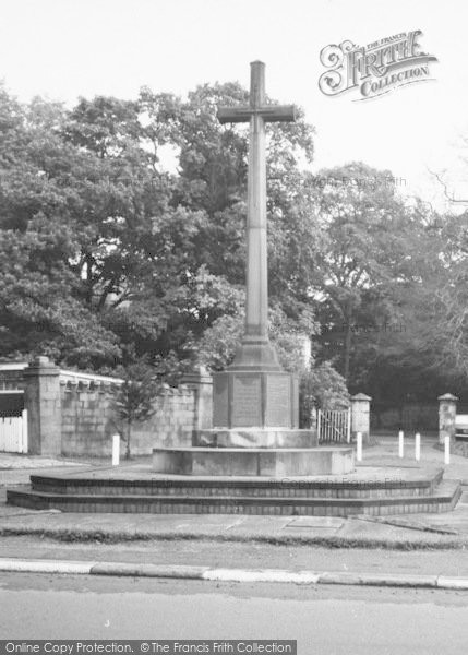 Photo of Castle Eden, Monument c.1960
