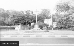 The Memorial Cross c.1960, Castle Eden