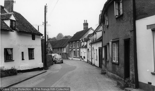 Photo of Castle Hedingham, Church Street c.1960