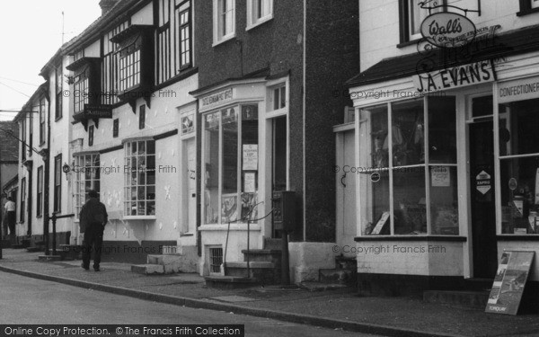 Photo of Castle Hedingham, Post Office And Shops c.1965