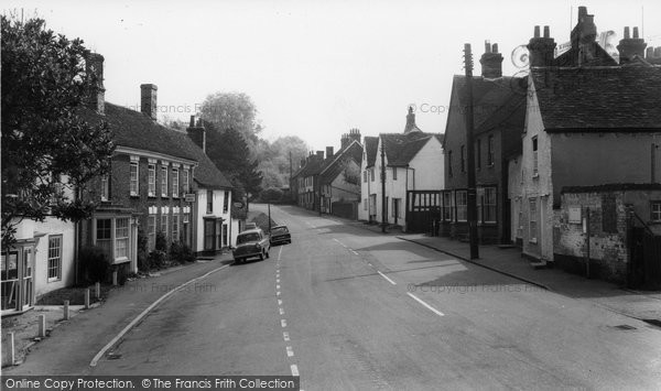 Photo of Castle Hedingham, St James Street c.1965