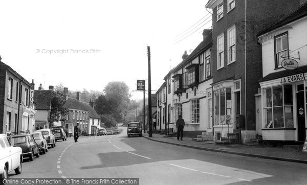 Photo of Castle Hedingham, St James Street c.1965
