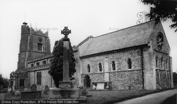 Photo of Castle Hedingham, St Nicholas Church c.1960