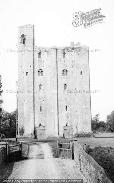 Photo of Castle Hedingham, The Castle Keep c.1955