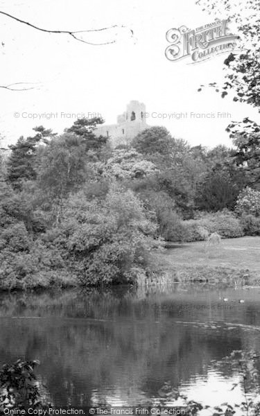 Photo of Castle Hedingham, The Lake And Keep c.1960