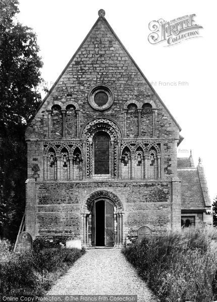 Photo of Castle Rising, St Lawrence's Church 1908