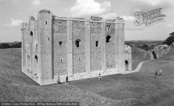 Photo of Castle Rising, The Castle c.1965