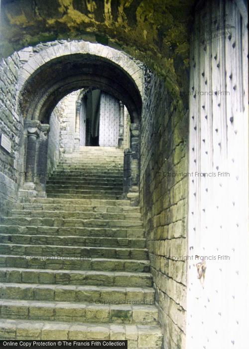 Photo of Castle Rising, The Castle, Steps c.1985