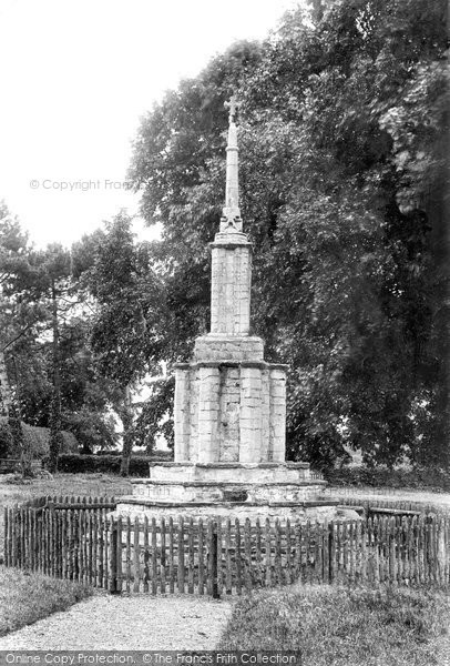 Photo of Castle Rising, The Cross 1908