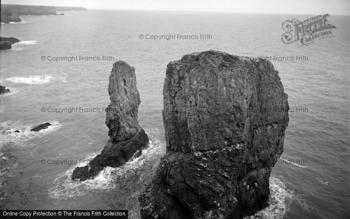 Photo of Castlemartin, Stack Rocks 1963