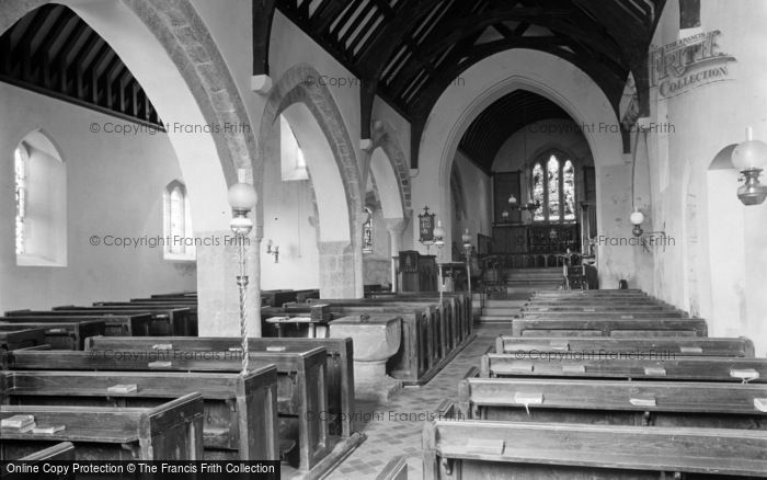 Photo of Castlemartin, The Parish Church, Interior c.1955