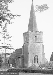 St Gregory's Church c.1960, Castlemorton