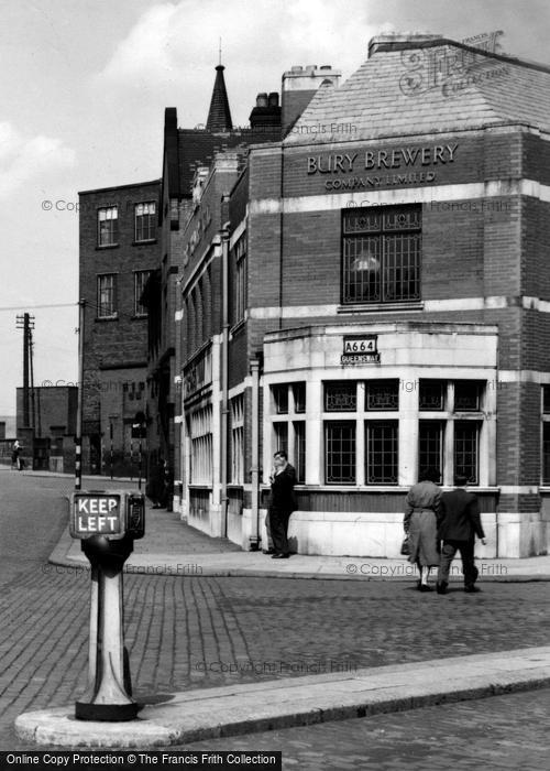 Photo of Castleton, Bury Brewery Co Ltd, Manchester Road 1951