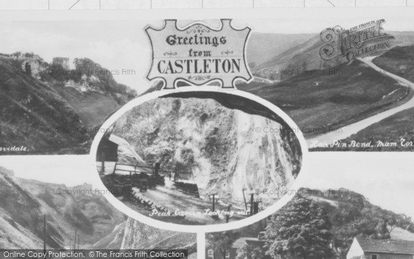 Photo of Castleton, Composite c.1950