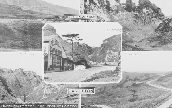 Photo of Castleton, Composite c.1955