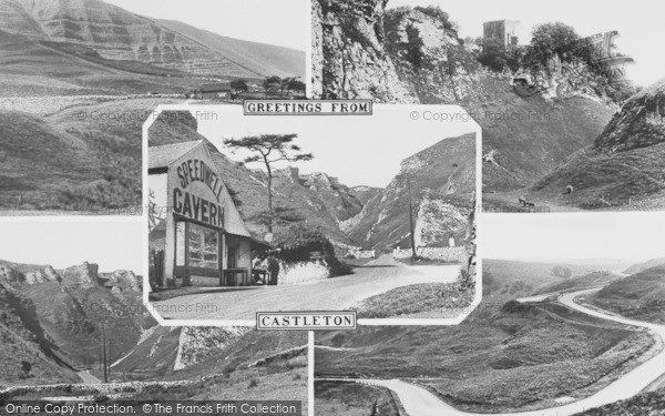 Photo of Castleton, Composite c.1960