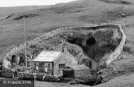 Entrance To Blue John Caverns c.1955, Castleton