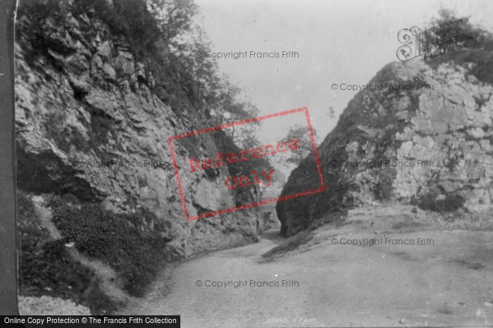Photo of Castleton, Entrance To Cavedale 1896