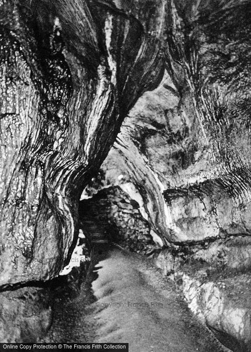 Photo of Castleton, Entrance To Interior, Blue John Caverns c.1950
