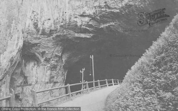 Photo of Castleton, Entrance To Peak Cavern c.1900