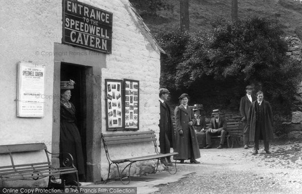 Photo of Castleton, Entrance To Speedwell Cavern 1909