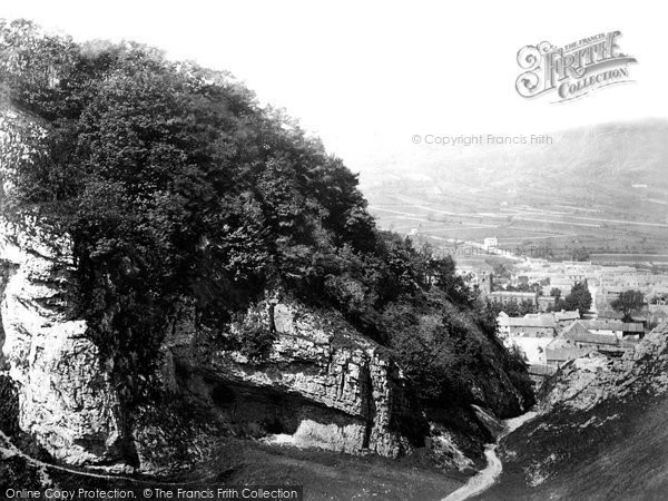 Photo of Castleton, From Cave Dale c.1864