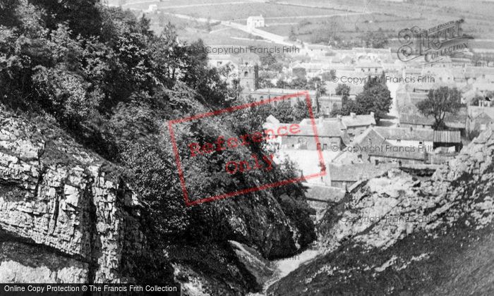 Photo of Castleton, From Cave Dale c.1864