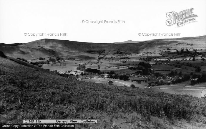 Photo of Castleton, General View c.1965