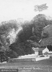 Peveril Castle 1896, Castleton