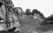 Peveril Castle 1896, Castleton