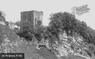 Peveril Castle 1896, Castleton