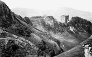 Peveril Castle c.1864, Castleton
