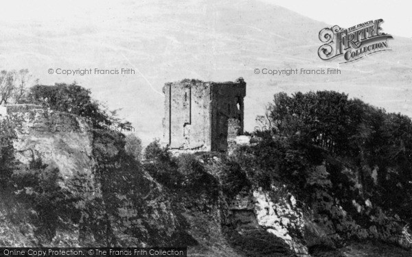 Photo of Castleton, Peveril Castle c.1864