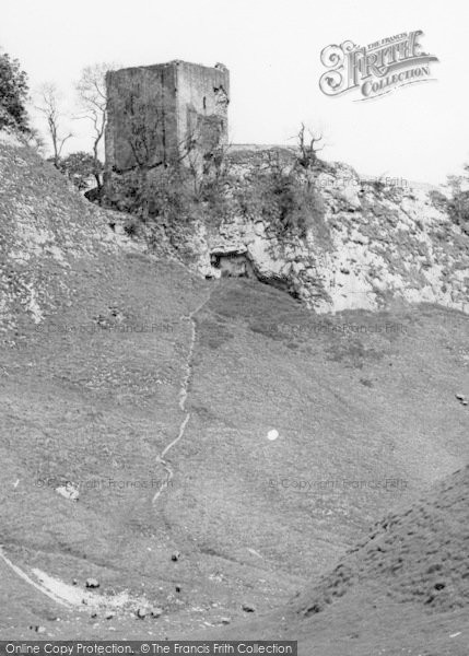 Photo of Castleton, Peveril Castle c.1965