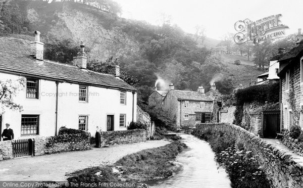 Photo of Castleton, River Styx And Cottages 1909