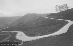 Road Round Mam Tor 1909, Castleton