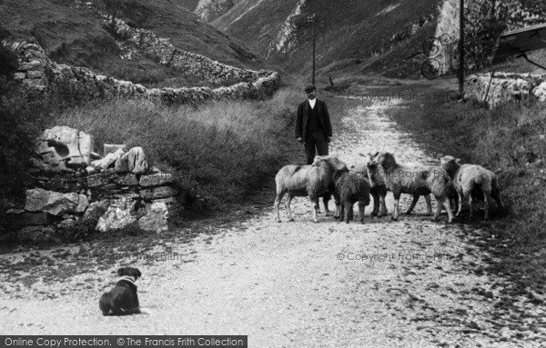 Photo of Castleton, Shepherd 1909