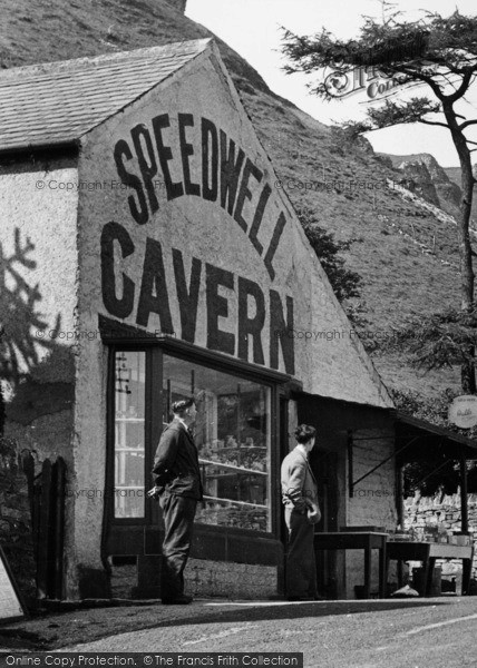 Photo of Castleton, Speedwell Cavern At Winnats Pass c.1955