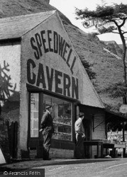 Speedwell Cavern At Winnats Pass c.1955, Castleton