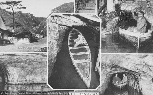 Photo of Castleton, Speedwell Cavern Composite c.1955