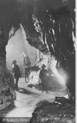Speedwell Mine, Blue John Mine, Crystalised Cavern 1916, Castleton