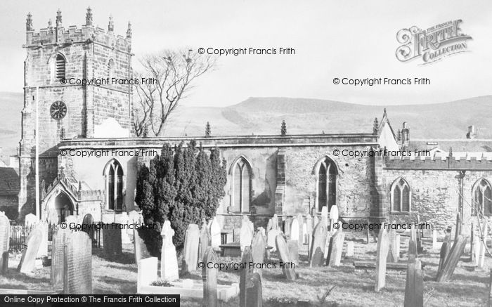 Photo of Castleton, St Edmund's Church c.1930