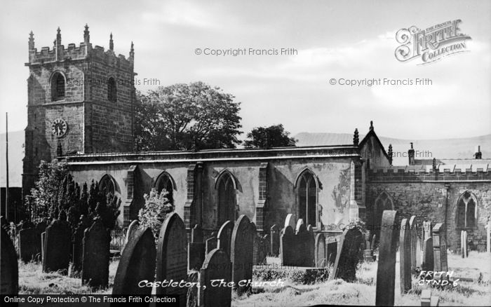 Photo of Castleton, St Edmund's Church c.1950